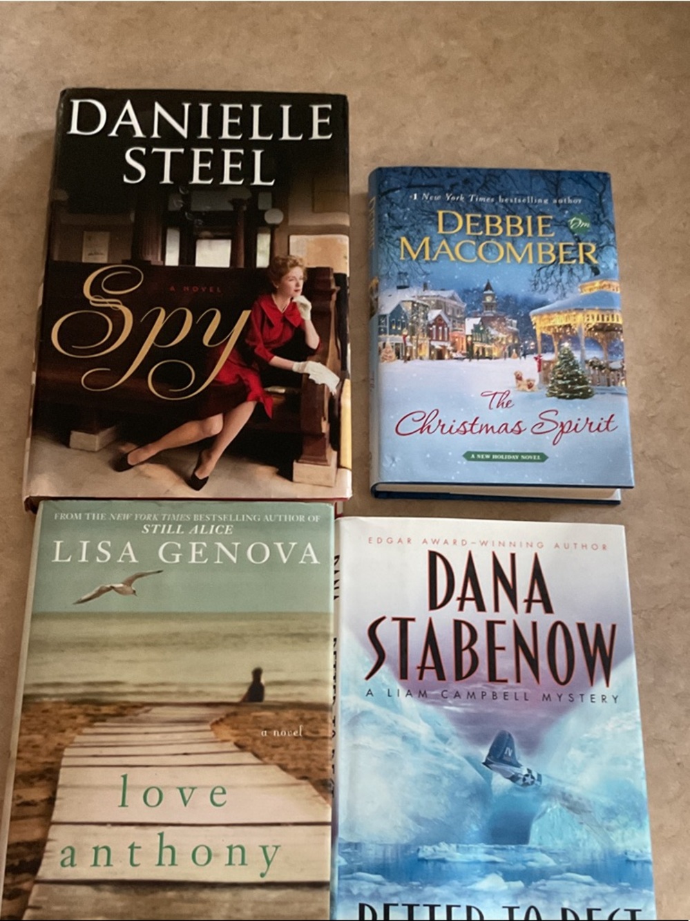 Assorted Hardcover Holiday & Fiction Book Set - Multiple Authors